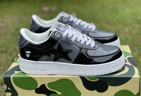 A Bathing Ape Bape Sta Low Color Camo Combo Black