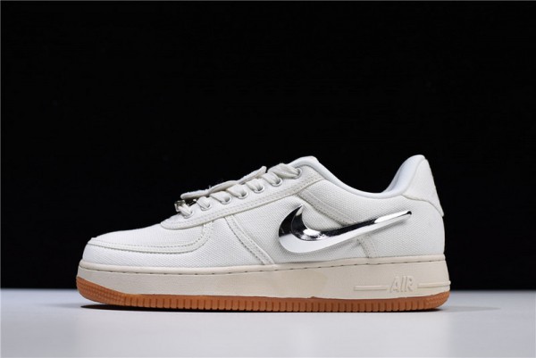 Travis Scott x Nike Air Force 1 Low "Sail" AQ4211-101