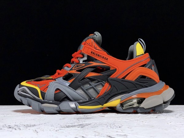 Balenciaga Track.2 Sneaker Orange/Black/Grey