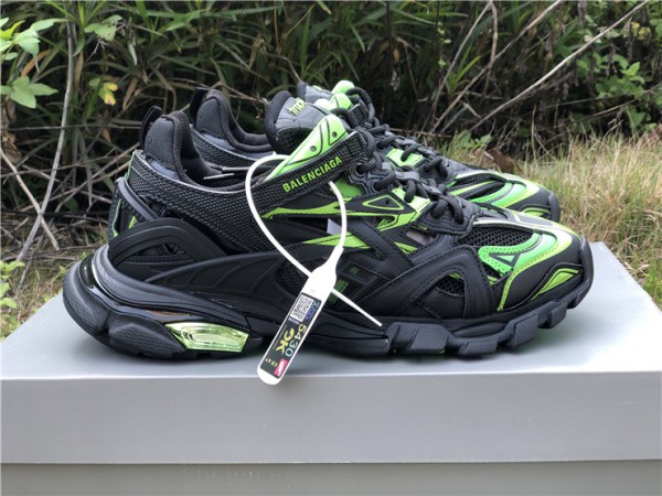 Balenciaga Track.2 Sneaker Black/Green