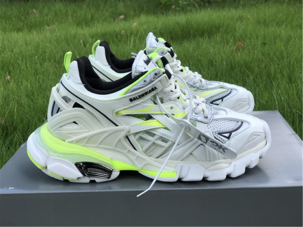 Balenciaga Track.2 Sneaker White/Fluorescent Yellow