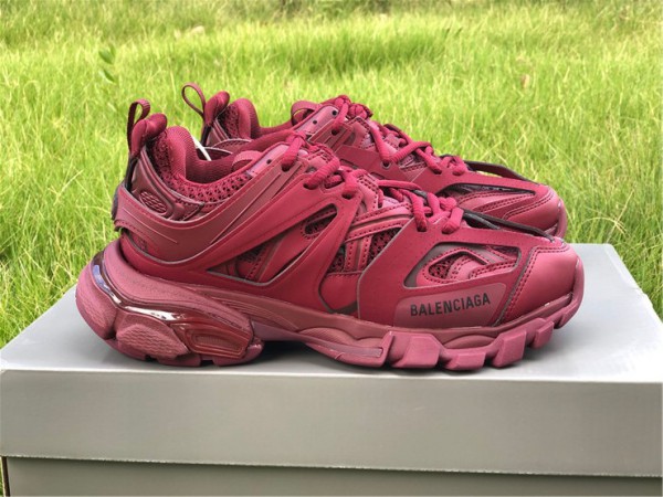 Balenciaga Track Sneaker Dark Red