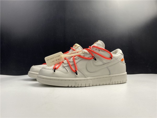 Off-White x Nike SB Dunk Low Beige White CT0856-900