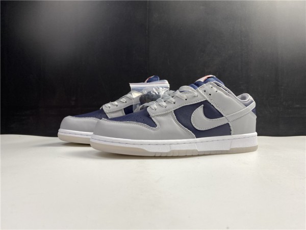 Nike Dunk Low College Navy Grey (W) DD1768-400