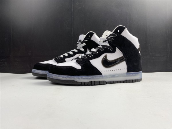 Slam Jam x Nike Dunk High White Black DA1639-101