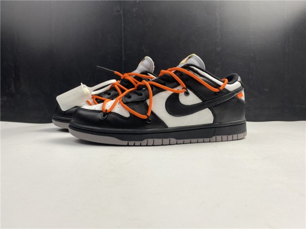 Off-White x Nike Dunk Low Black White CT0856-001