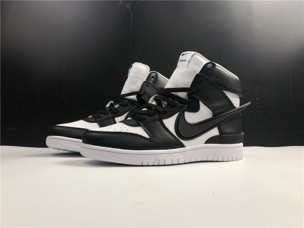Ambush x Nike Dunk High Black White CU7544-001
