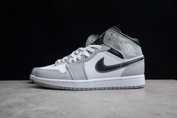 Air Jordan 1 Mid Light Smoke Grey