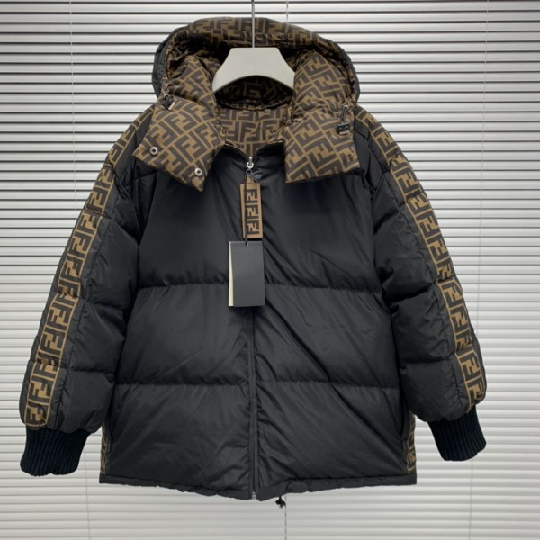 Fendi Reversible Monogram Down Jacket