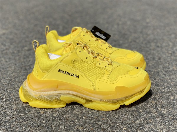 Balenciaga Triple S Clear Sole Yellow 541624-W090H-1298