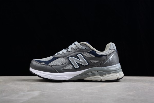 New Balance 990v3 Elephant Grey Navy