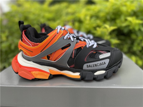 Balenciaga Track Sneaker Black/White/Orange