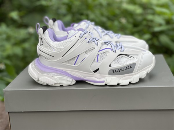Balenciaga Track Sneaker White/Purple