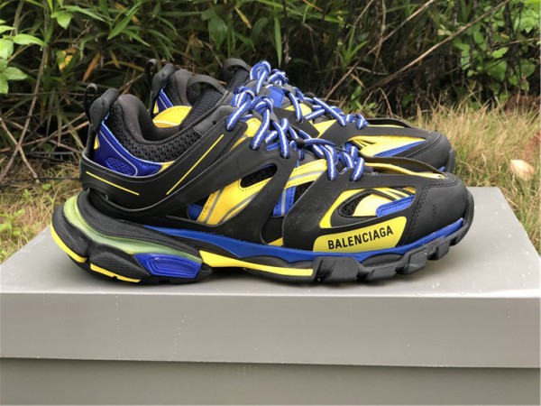 Balenciaga Track Sneaker Black/Blue/Yellow 542023-W1GB1-1121