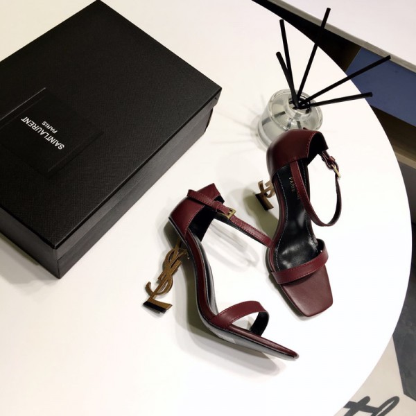 Saint Laurent Ysl-Heel High Heel Sandals