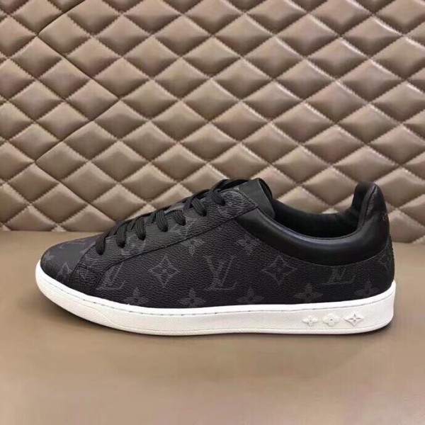 Louis Vuitton Luxembourg Monogram Black Sneaker