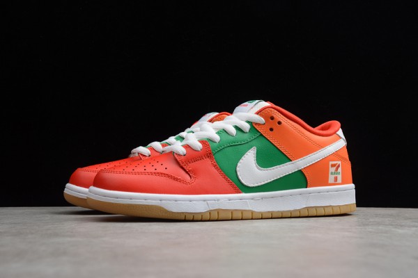 7 Eleven x Nike SB Dunk Low Orange Green CZ5130-600