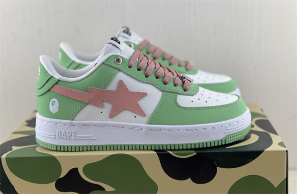 A Bathing Ape Bape Sta Pastel Green