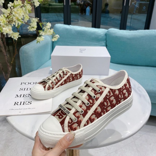 Dior Walk'N'Dior Oblique embroidered Sneaker