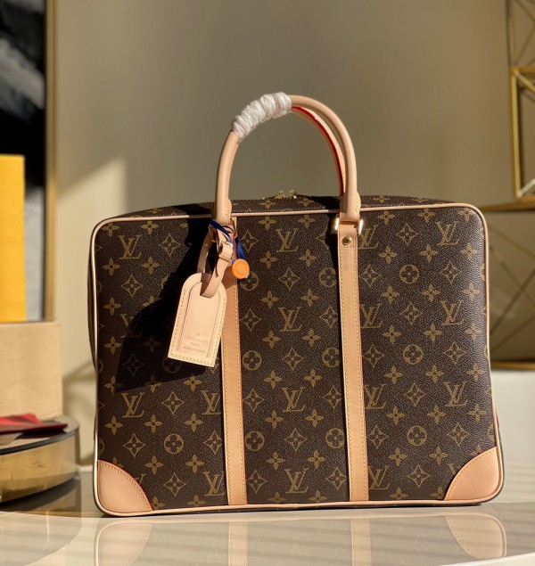 Louis Vuitton Porte-Documents Voyage Monogram Bag