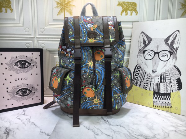 Gucci Men's Natural Disney X Donald Duck Backpack
