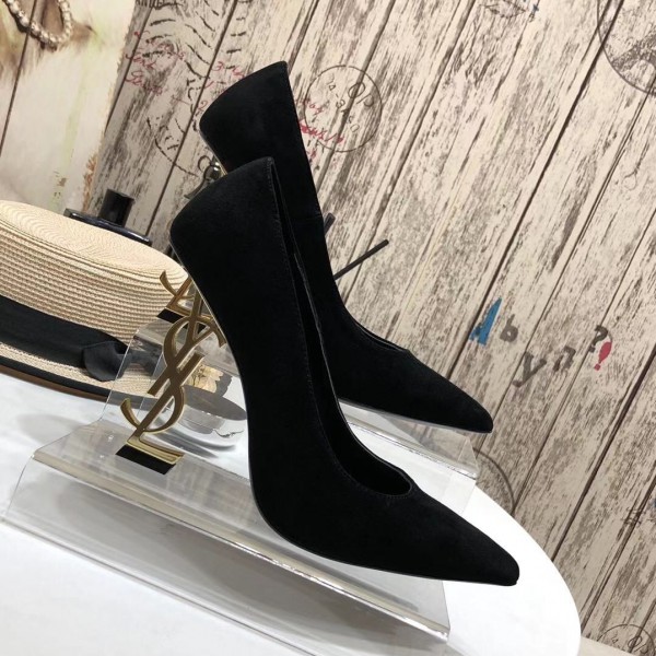 Saint Laurent Classic YSL Logo Heel High Heel