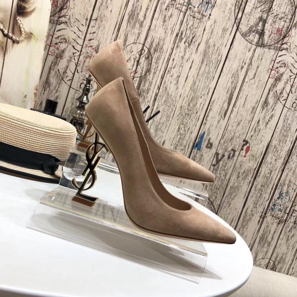 Saint Laurent Classic YSL Logo Heel High Heel