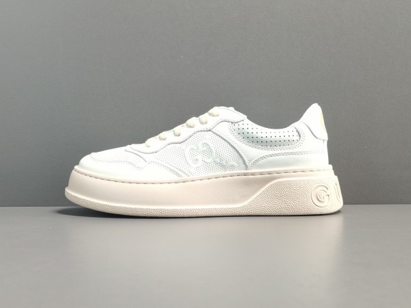 Gucci GG embossed sneaker White - Light Pink