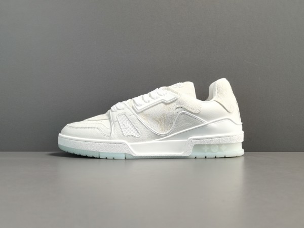 LV Trainer Sneaker - All White