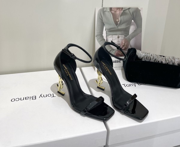Saint Laurent Ysl-Heel High Heel Sandals