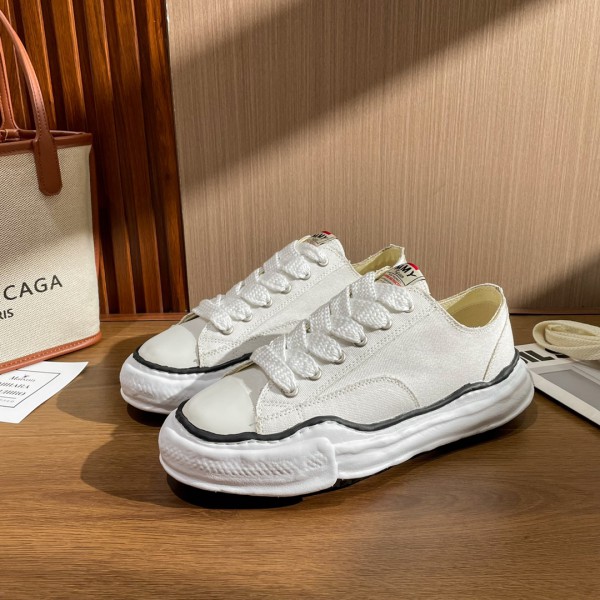 Maison Mihara Yasuhiro Peterson OG Sole Canvas Low White