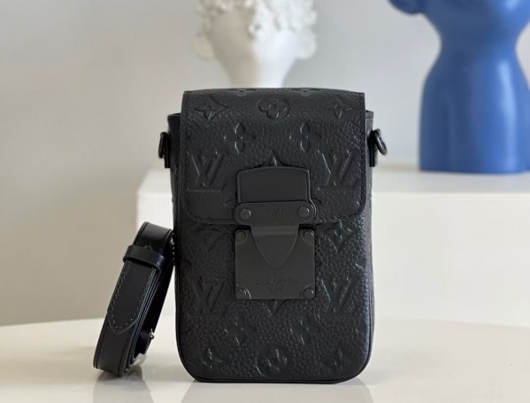 Louis Vuitton S-Lock Vertical Wearable Taurillon Monogram Bag 