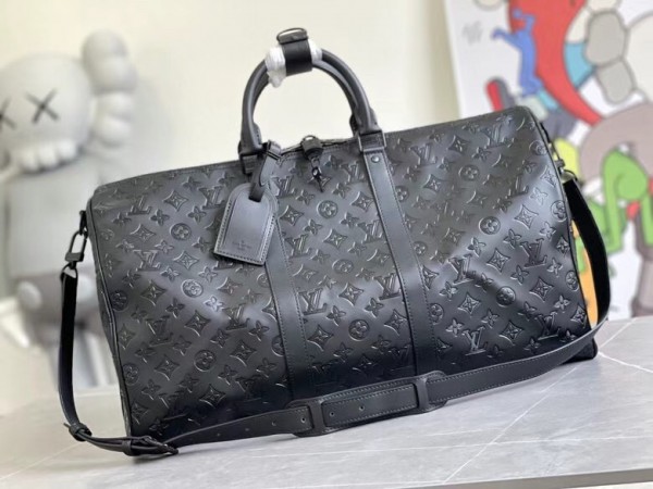 Louis Vuitton Keepall Bandoulière Monogram Shadow Bag