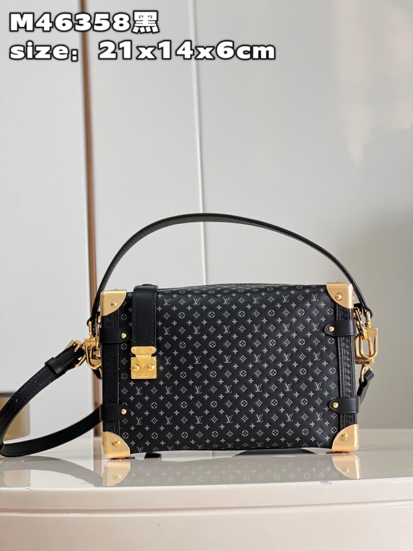 Louis Vuitton Nicolas Ghesquière Petite Malle Side Trunk Monogram S-lock