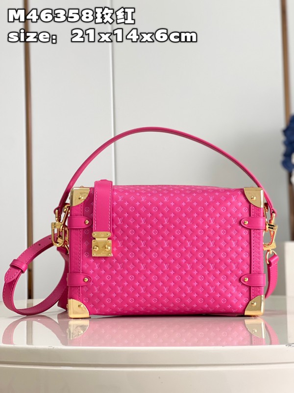 Louis Vuitton Nicolas Ghesquière Petite Malle Side Trunk Monogram S-lock Bag