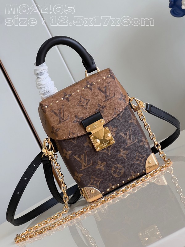Louis Vuitton Camera Box Monogram Reverse Petite Malle Bag