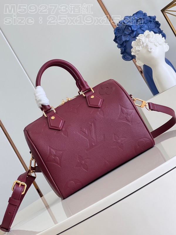 Louis Vuitton Speedy Bandoulière 25 Monogram Empreinte Leather