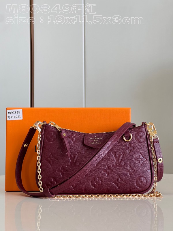 Louis Vuitton Easy Pouch On Strap Monogram Empreinte Bag