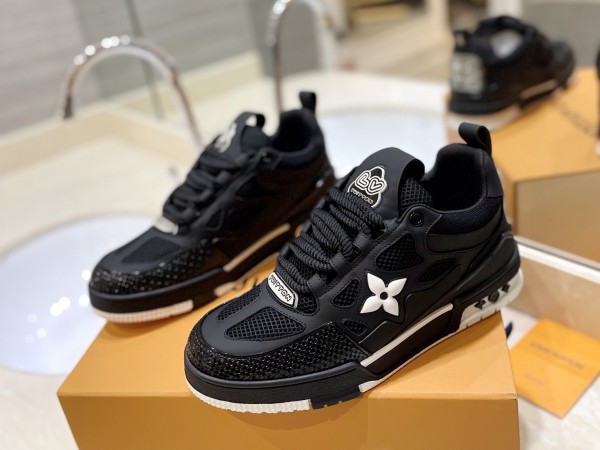 LV Skate Sneakers - Black