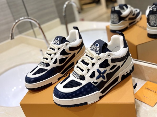 LV Skate Sneakers - Marine