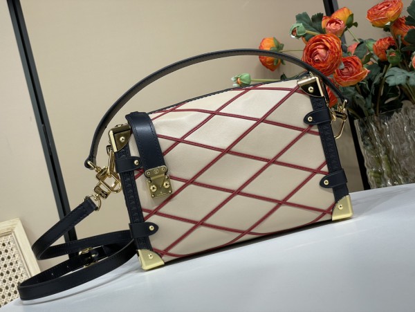 Louis Vuitton Side Trunk Malletage S-lock Bag