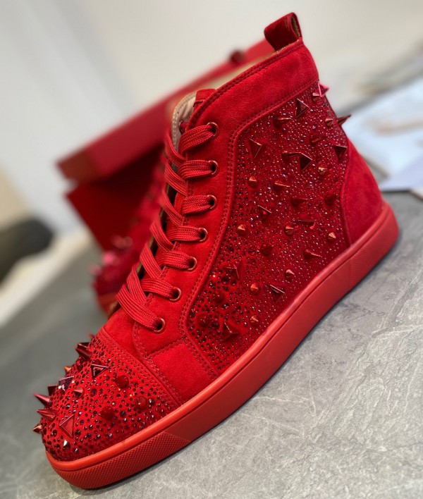 Christian Louboutin Louis - High Top Sneaker