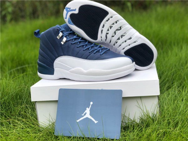 Air Jordan 12 Retro "Indigo" Stone Blue 130690-404
