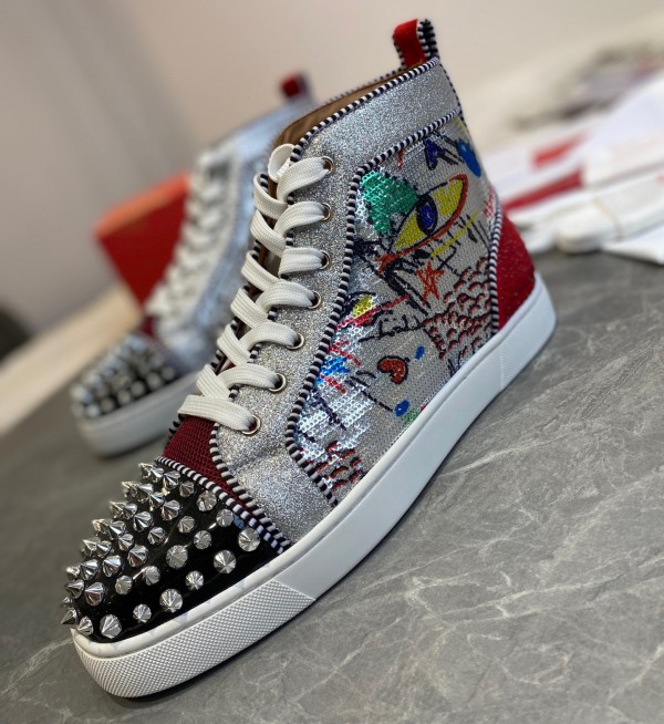 Christian Louboutin Louis - High Top Sneaker