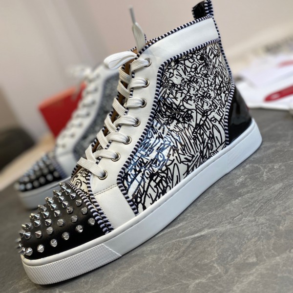 Christian Louboutin Louis - High Top Sneaker 