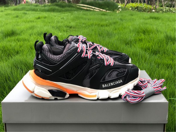 Balenciaga Track Sneaker BlackWhite-Orange 542436-W1GB7-2019