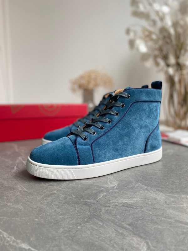 Christian Louboutin Louis - High Top Sneaker White CLHT-050