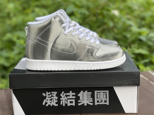 Nike Dunk High CLOT Metallic Silver DH4444-900