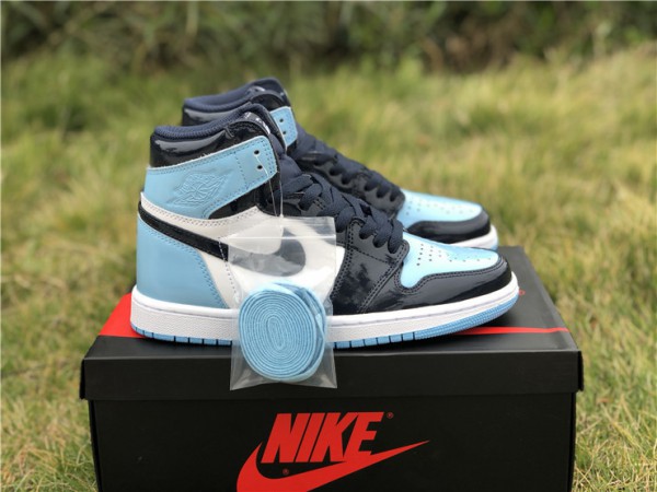 Air Jordan 1 Retro High UNC Patent  CD0461-401
