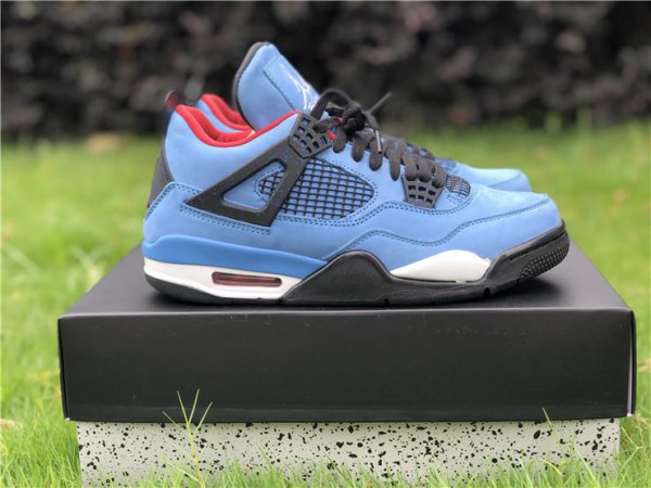 Travis Scott x Air Jordan 4 Retro "Cactus Jack" Houston Oilers 308497-406